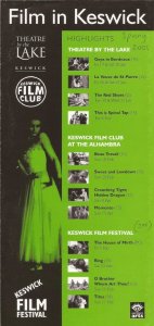2001 Festival Brochure cover